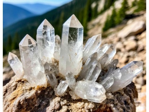 Кварц: Камень, который построил цивилизацию    От древних амулетов до высоких технологий  