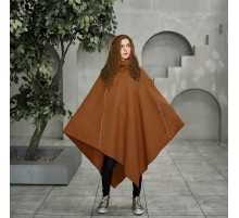 Пончо с молниями кейп, коллекция Полли 