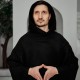 Пончо с молниями кейп Hugo Boss, шерсть