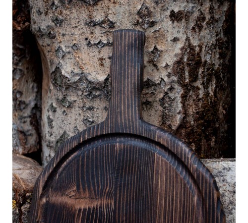 Круглая доска для подачи Rustic Круглая доска для подачи Rustic