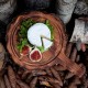 Круглая доска для подачи Rustic