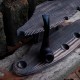 Подставка для курительных трубок из дерева настольная