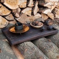 Деревянный поднос Rustic