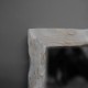Зеркало в деревянной раме Cube_L