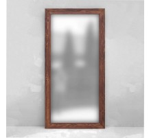 Зеркало в широкой раме из дуба