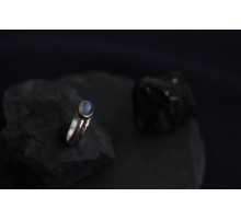Duet with blue labradorite 16,